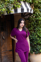 Purple Back Ribbon