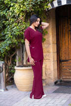 Burgundy Back Ribbon