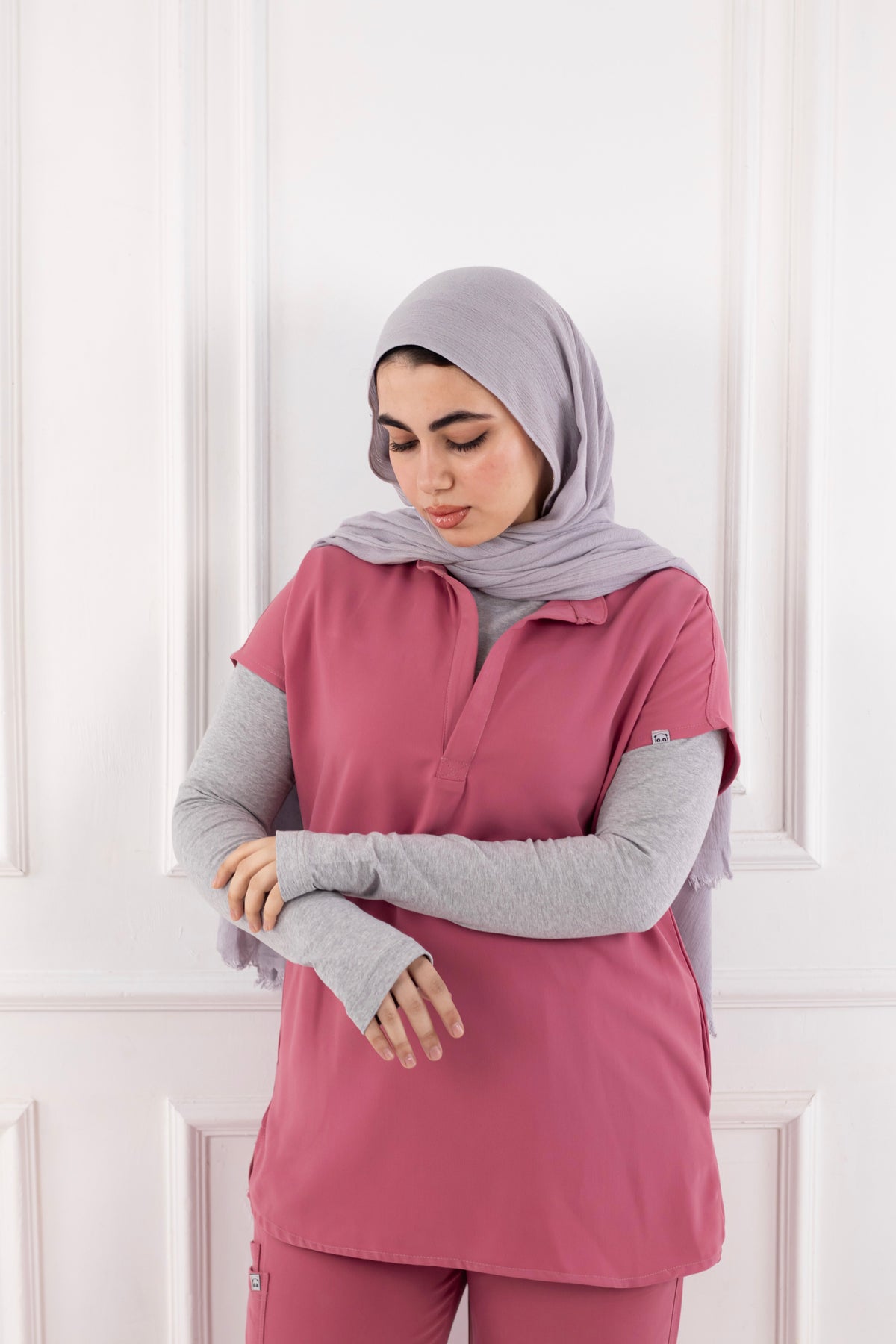 Blush Pink Half Collar