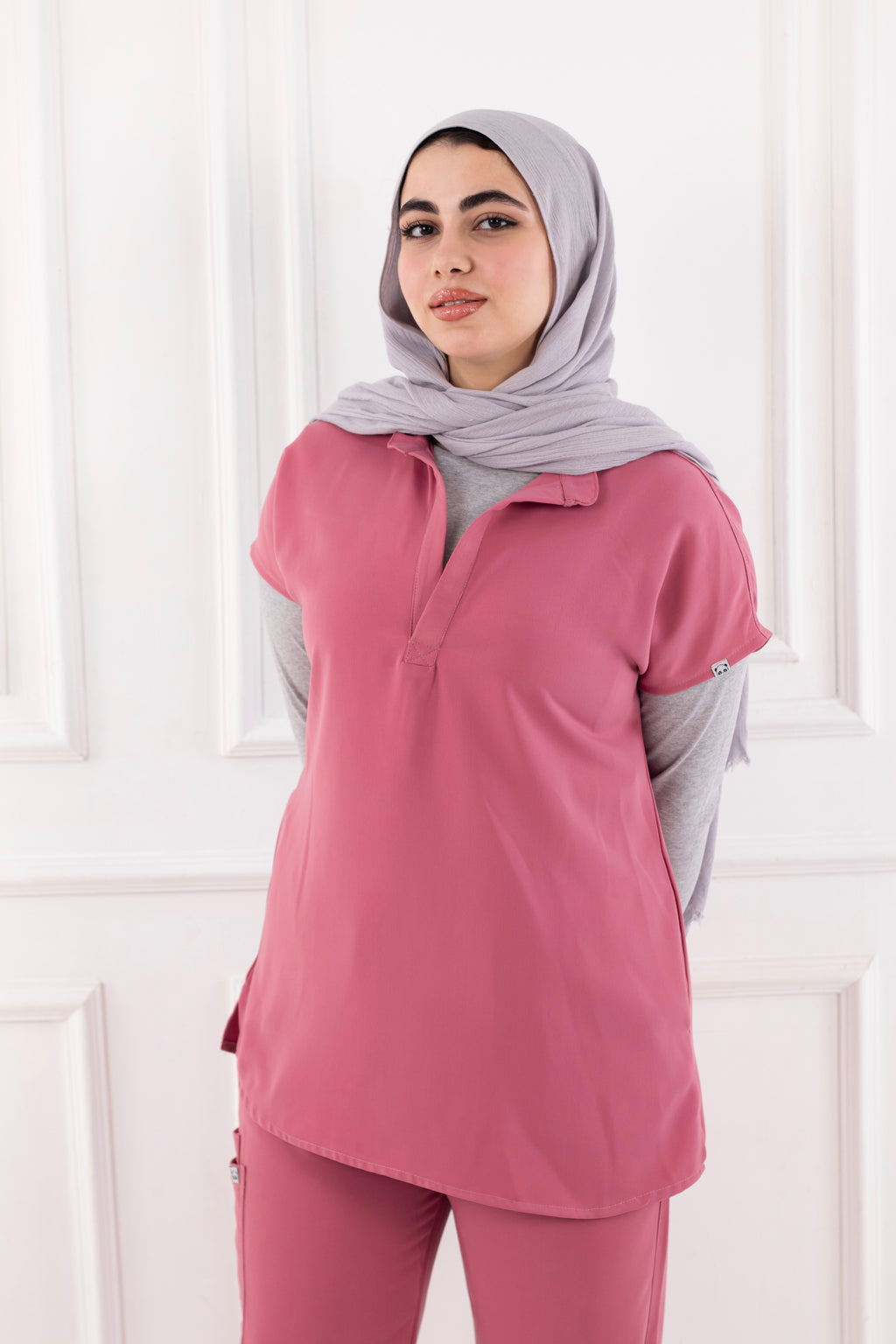 Blush Pink Half Collar