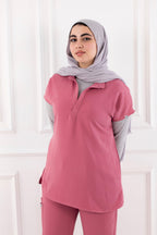 Blush Pink Half Collar