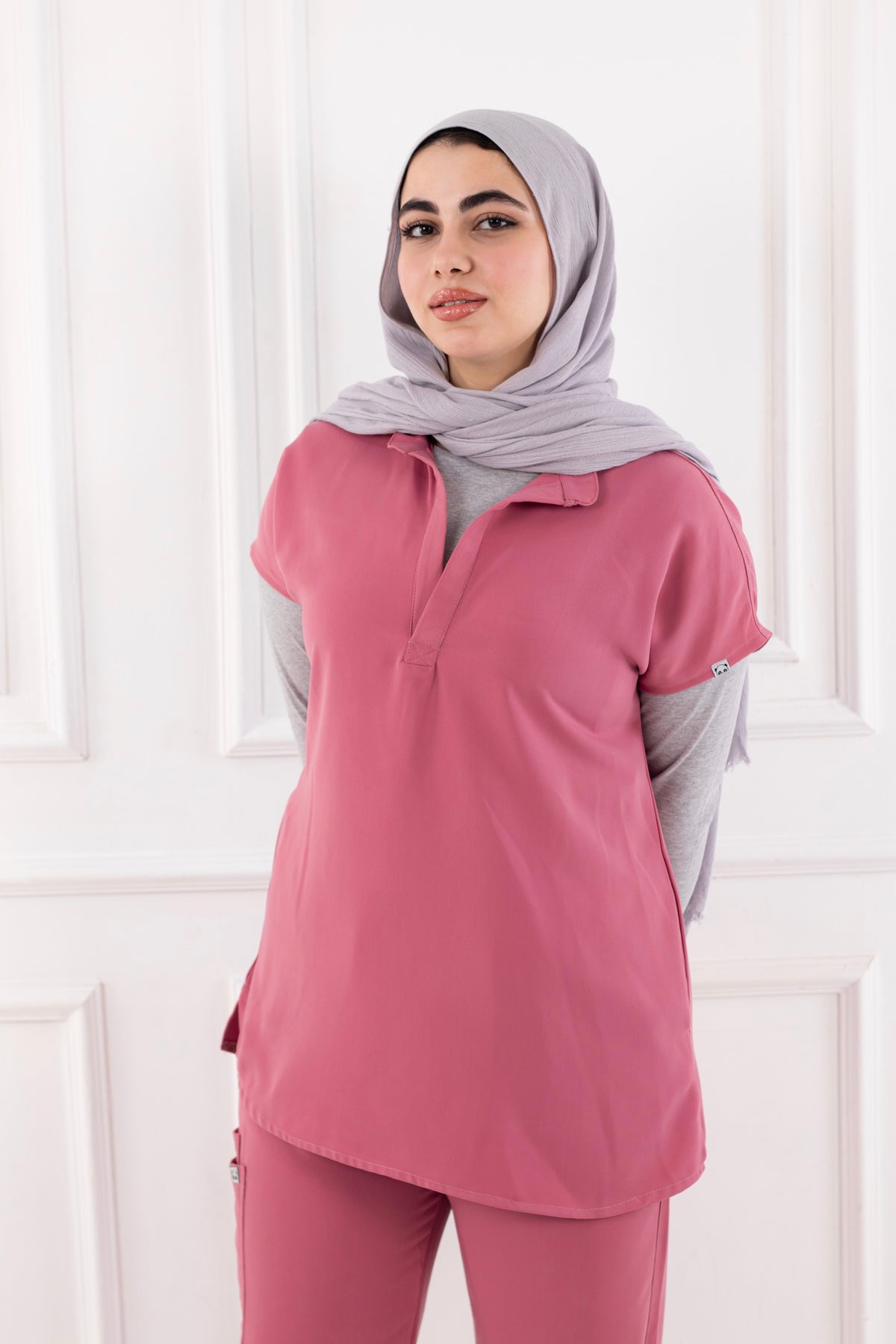 Blush Pink Half Collar