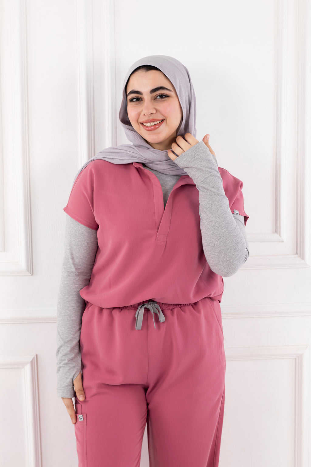Blush Pink Half Collar
