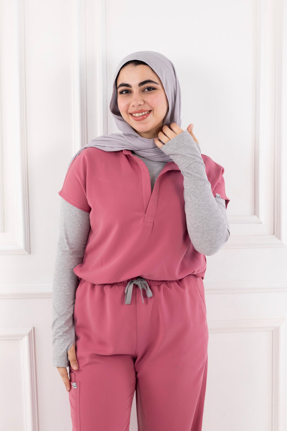 Blush Pink Half Collar
