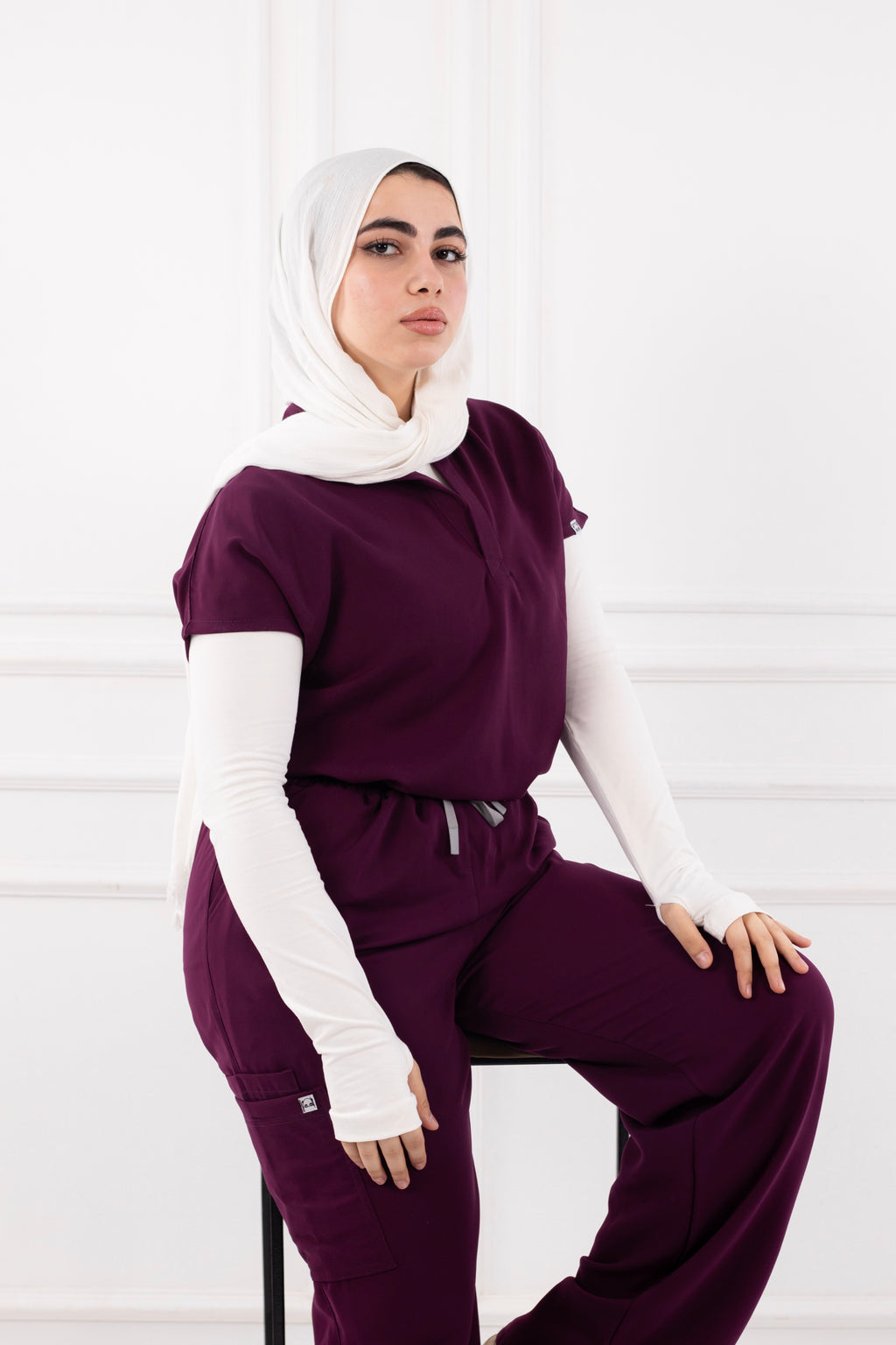Purple Half Collar