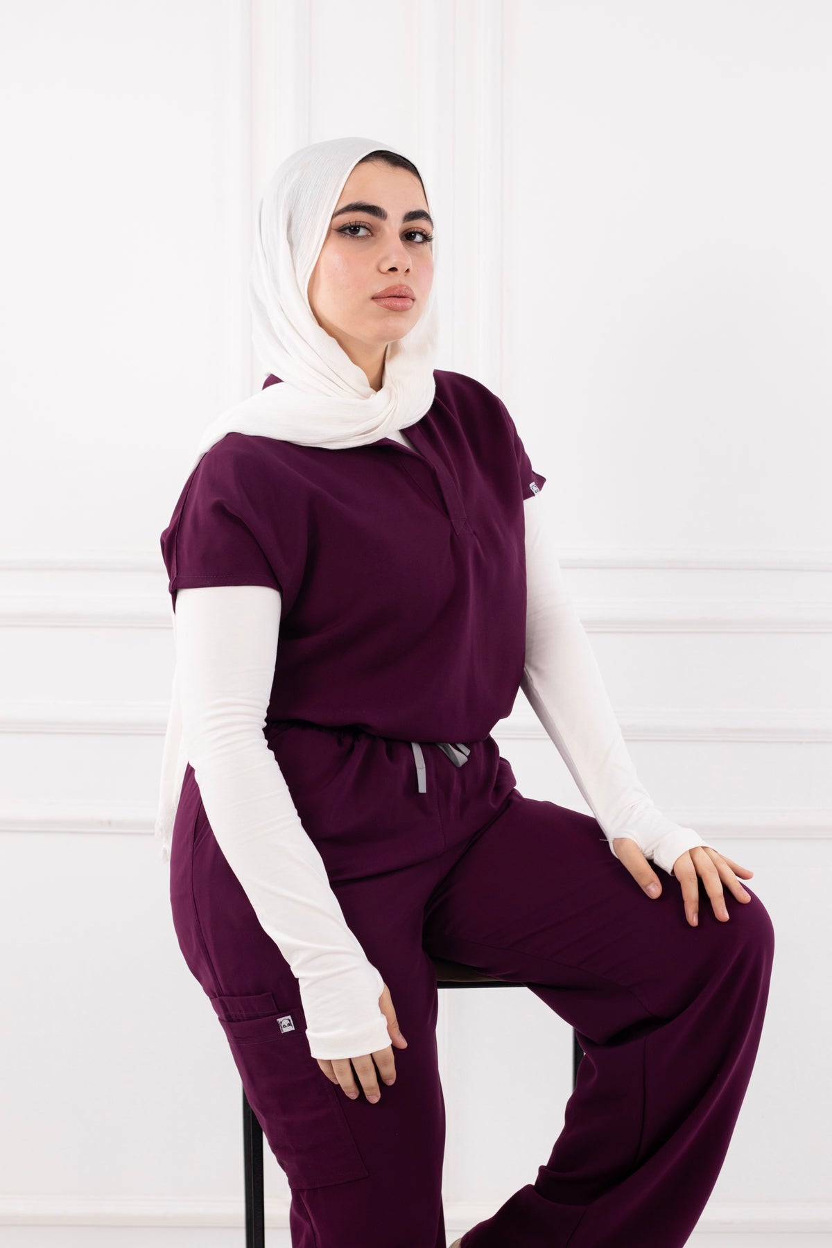 Purple Half Collar