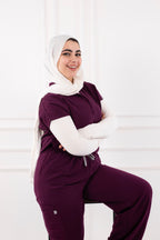 Purple Half Collar