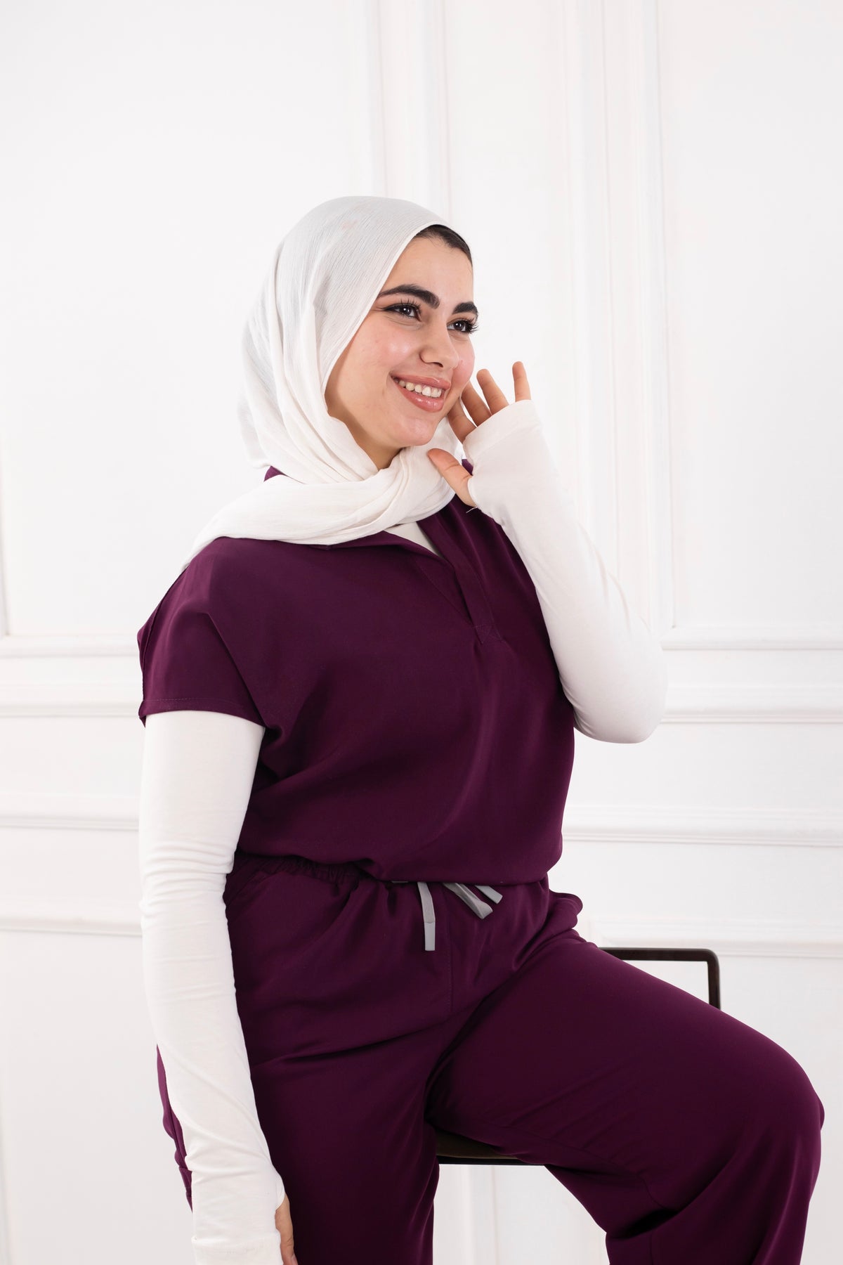 Purple Half Collar