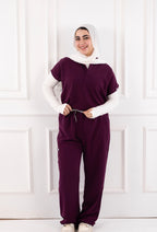 Purple Half Collar