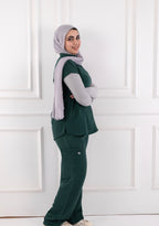 Emerald Green Half Collar