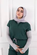 Emerald Green Half Collar