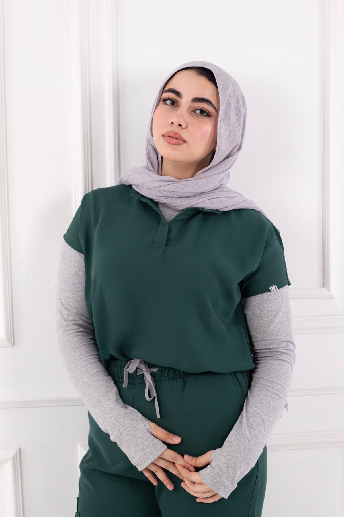 Emerald Green Half Collar