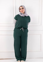Emerald Green Half Collar