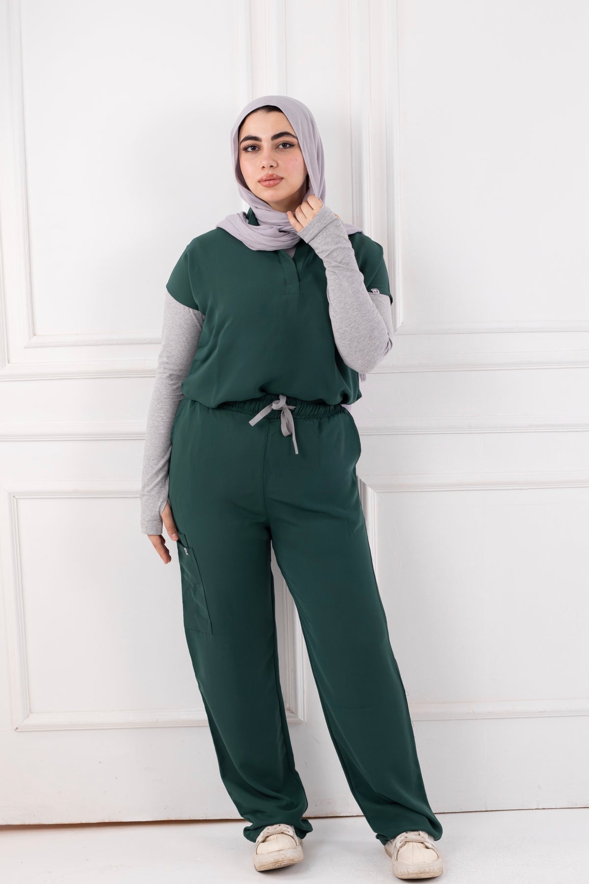 Emerald Green Half Collar