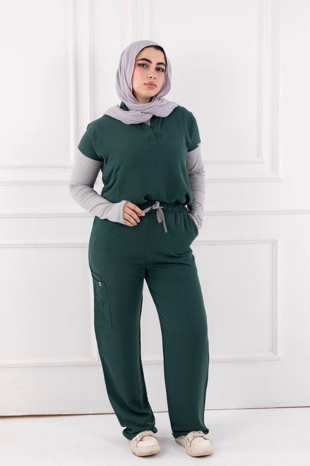 Emerald Green Half Collar