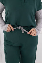 Emerald Green Half Collar