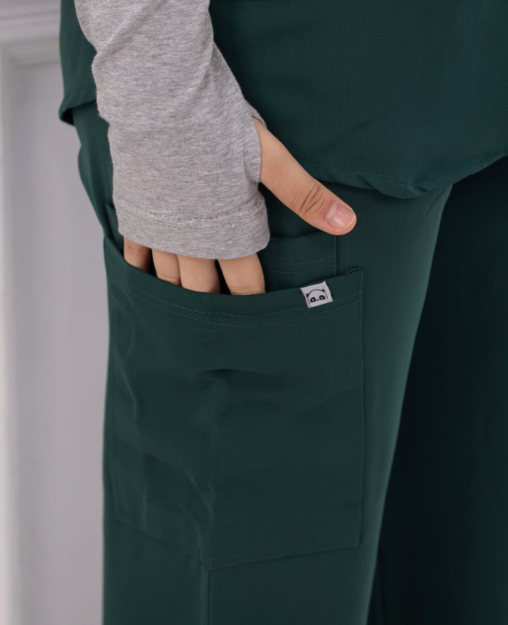 Emerald Green Half Collar