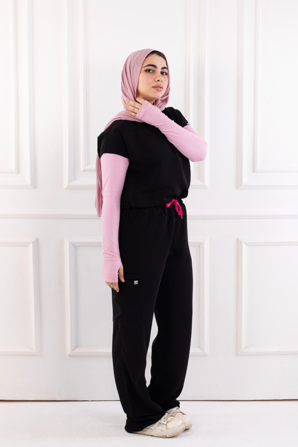 Black Half Collar