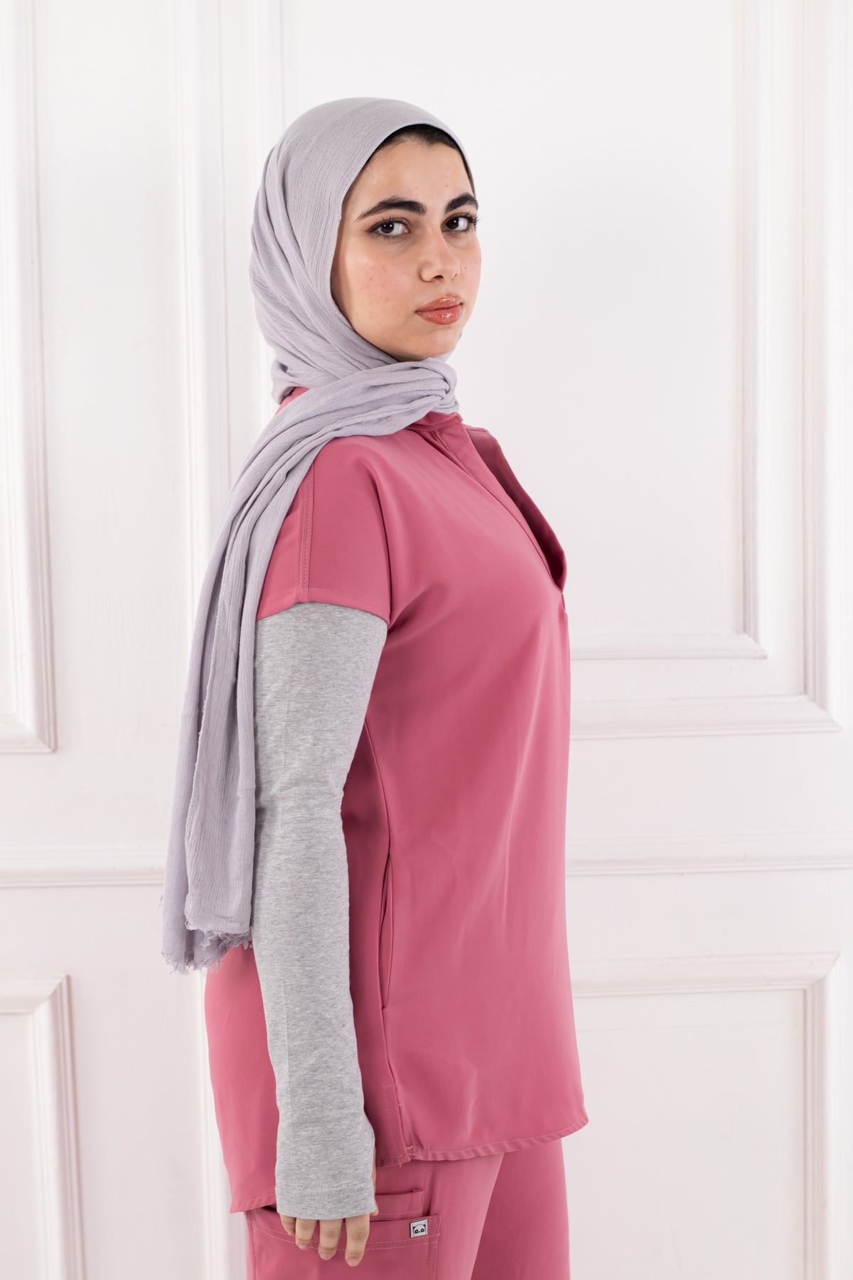 Blush Pink Half Collar