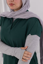 Emerald Green Half Collar