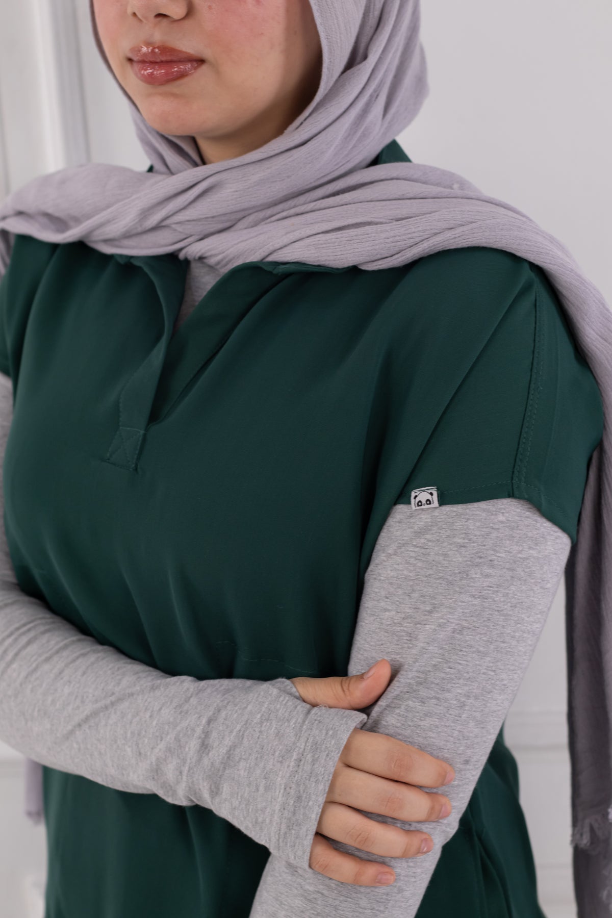 Emerald Green Half Collar