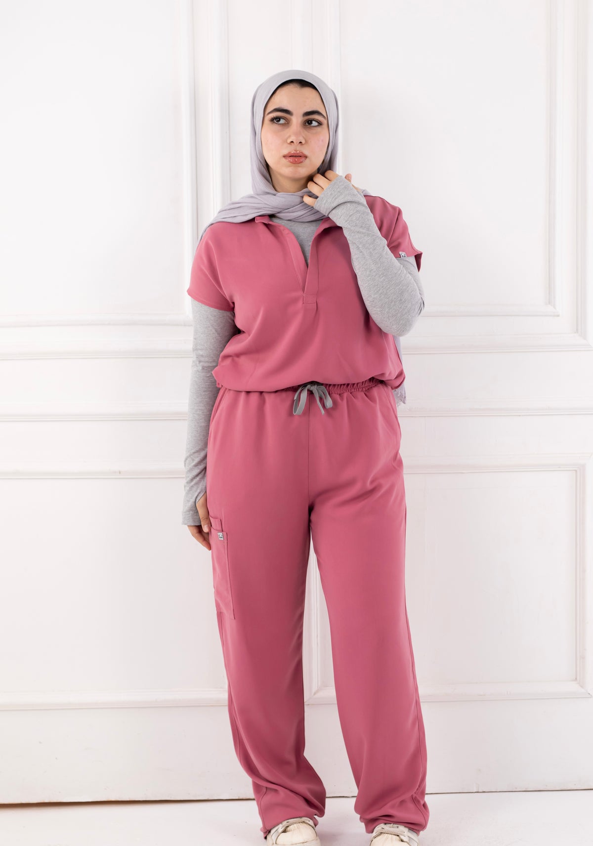 Blush Pink Half Collar