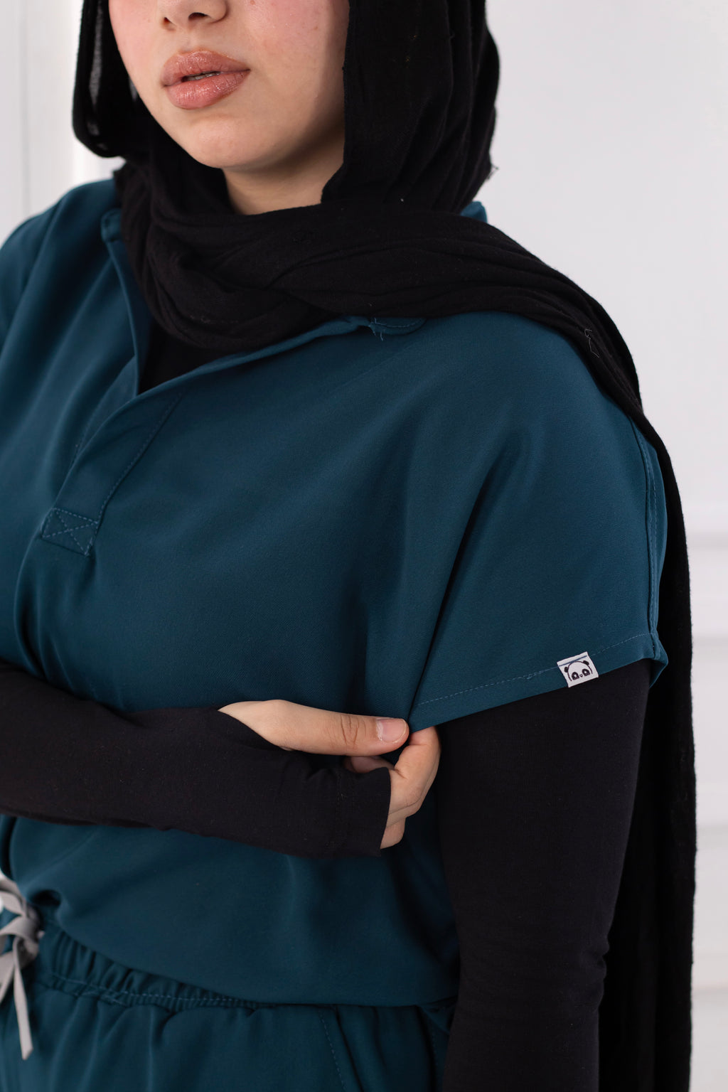 Caribbean Blue Half Collar