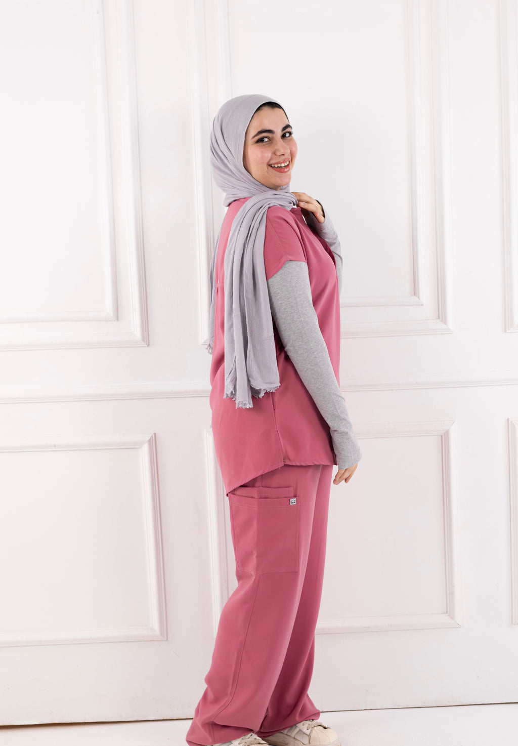 Blush Pink Half Collar