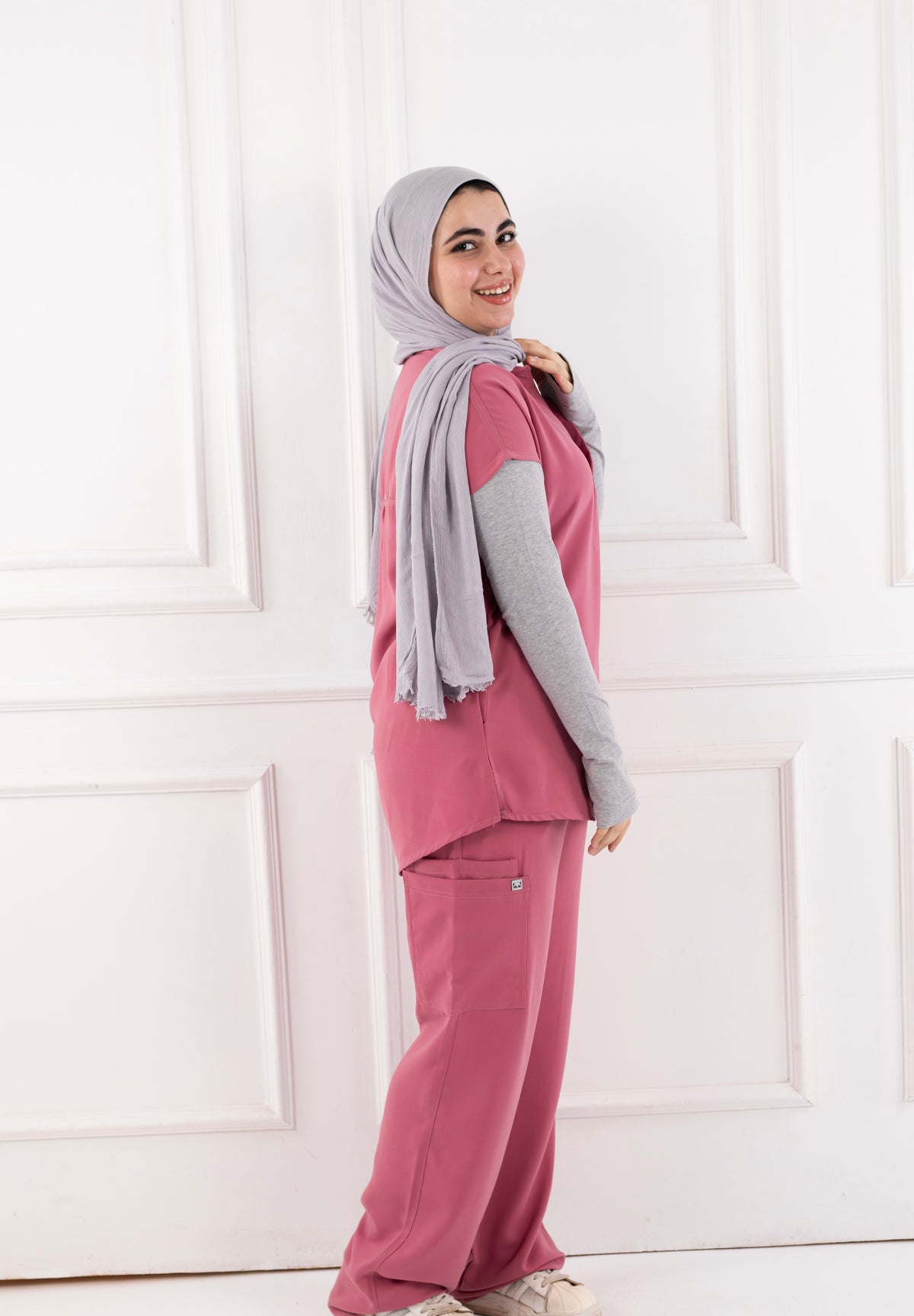 Blush Pink Half Collar