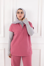 Blush Pink Half Collar